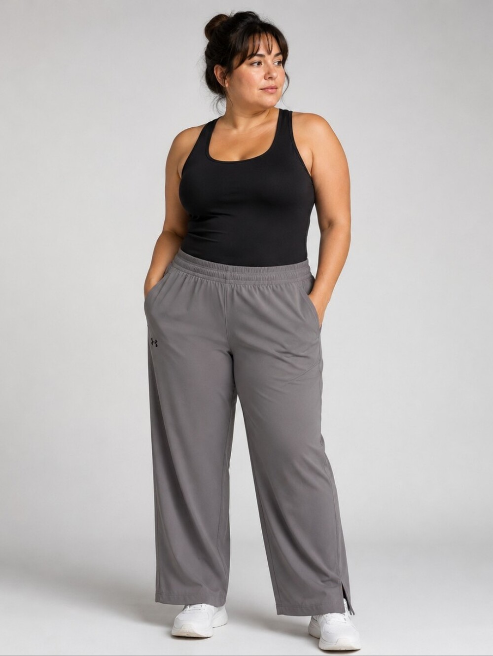 Under Armour Women’s XL Gray Athletic Straight Leg Pants